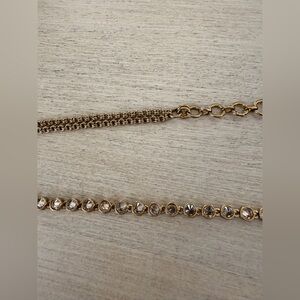 Elegant Gold-Bronze Waist Chain